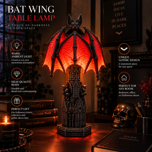 Bat Halloween Lamp By Evico
